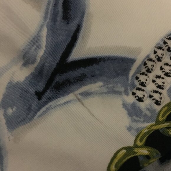 Lauren Ralph Lauren Leopards Diamond Rings and Gold Chain High Waist Max… - Picture 10 of 16